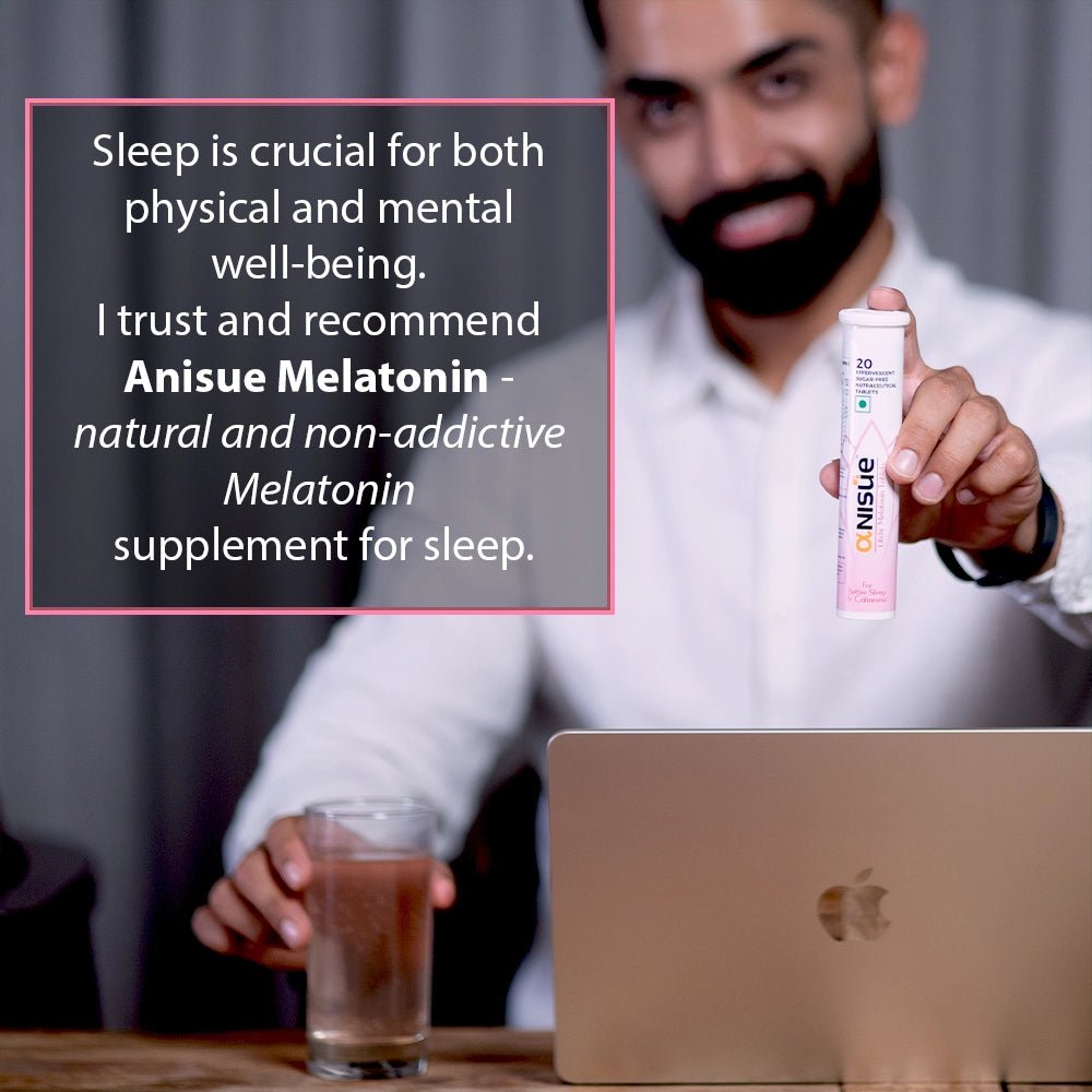 Melatonin Tablets (Litchi, 20 Tabs) - Anisue Healthcare Pvt Ltd