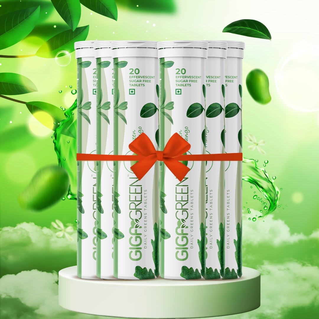 Gigagreen Daily Green Tablet (20 Tabs) - Anisue Healthcare Pvt Ltd