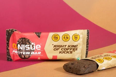 Protein Bar - Combine Pack of 3 Flavours (Coffee Choco, Mix Berry, Double Choco) - Anisue Healthcare Pvt Ltd